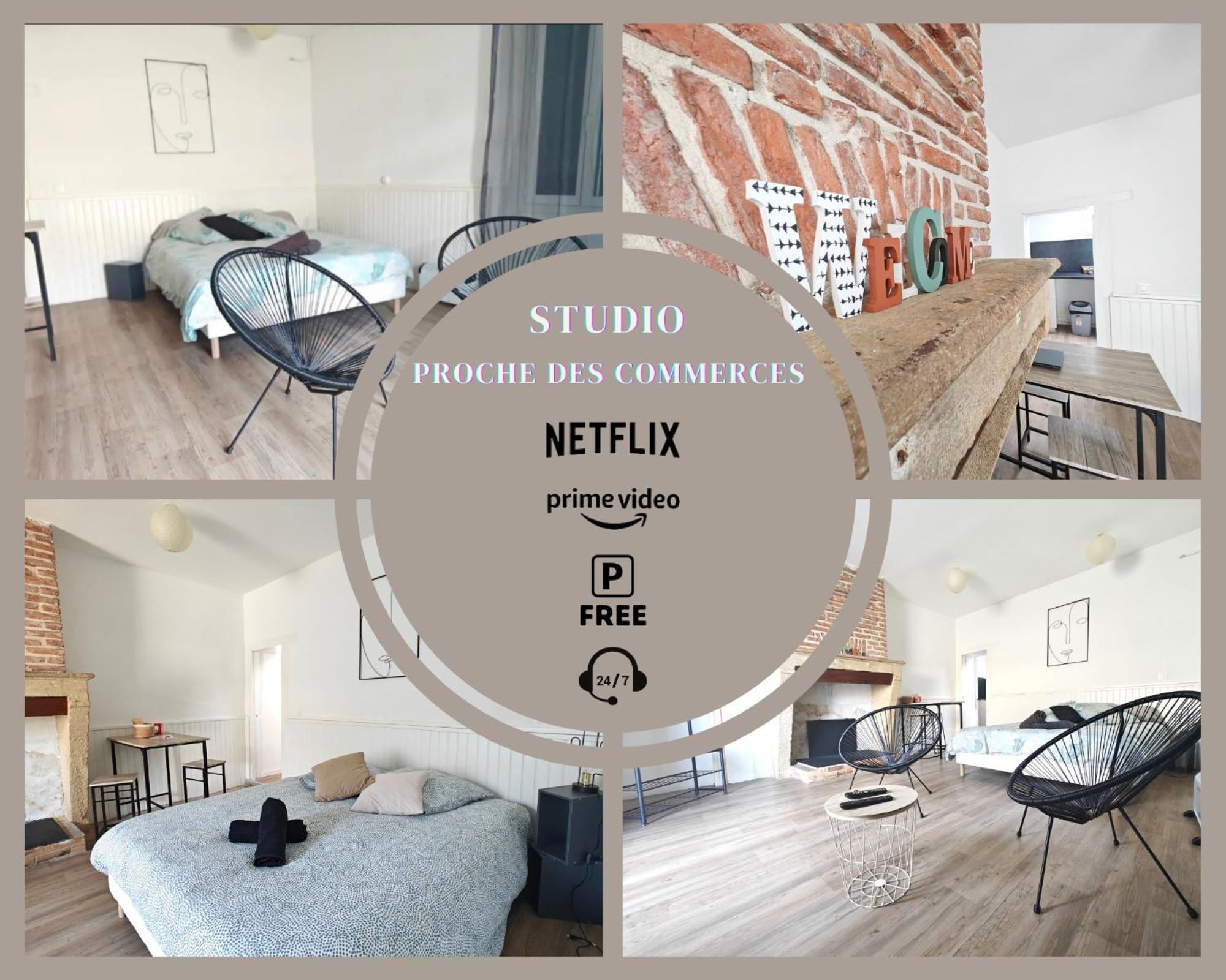 Studio Entier Proche Des Commerces - 1 A 2 Pers - Langon  Exteriér fotografie